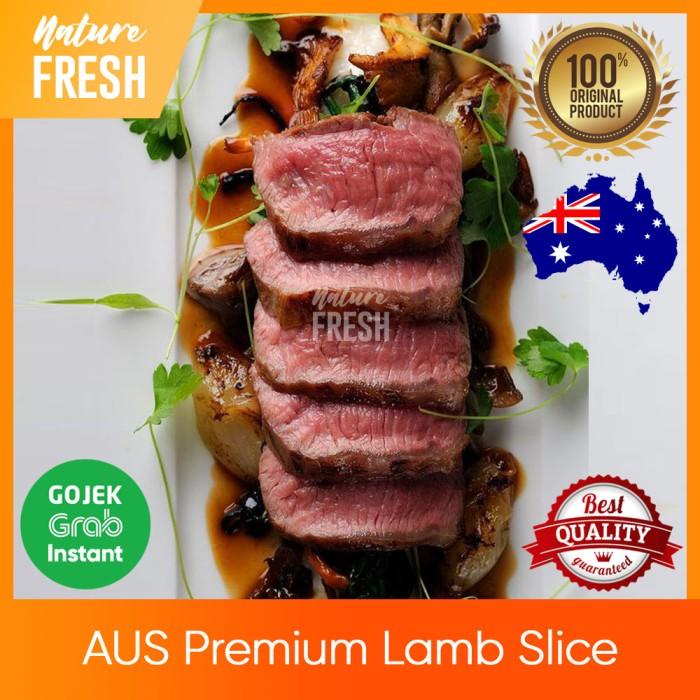 

Meat | Daging Kambing Muda Aus Lamb Slice- Daging Paha Kambing Muda Slice 5Mm