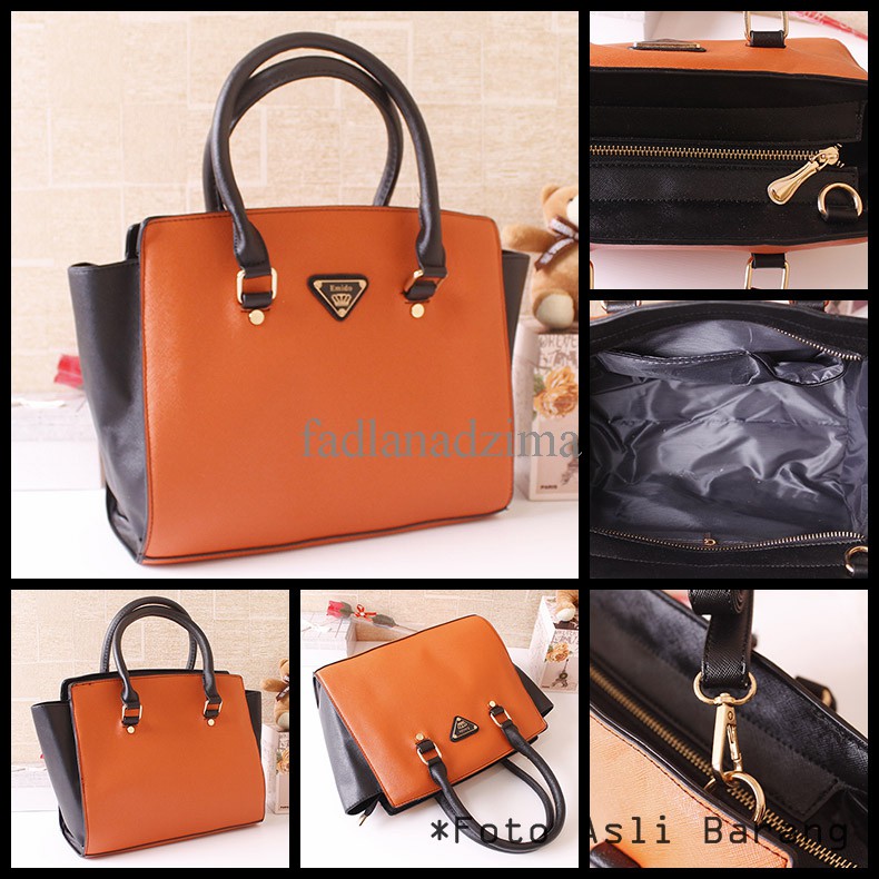 Tas tangan jalan kuliah pesta cewek import murah #987orange