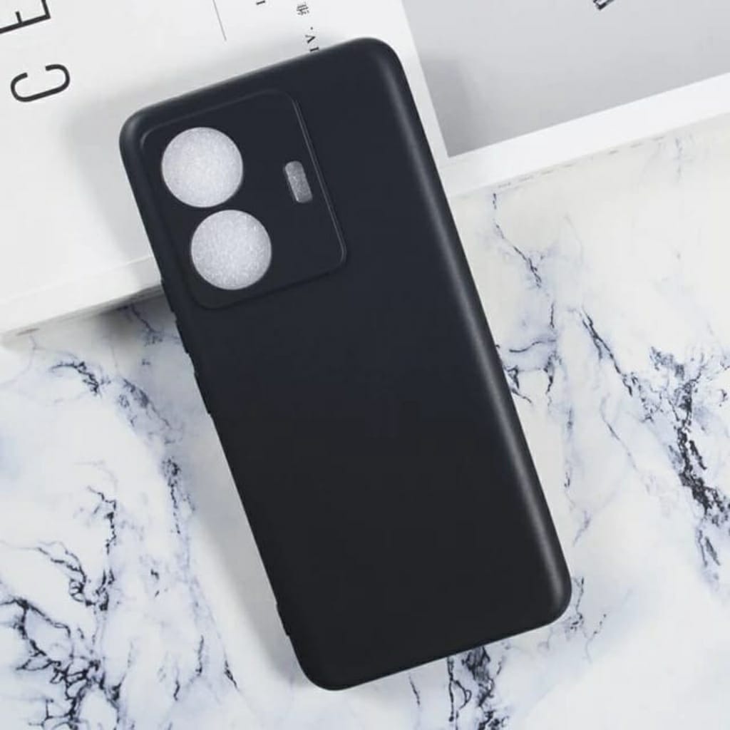 CASE VIVO T1 5G T1 PRO 5G Y75 5G SOFTCASE SLIM MATTE PREMIUM BLACK PROTECT CAMERA