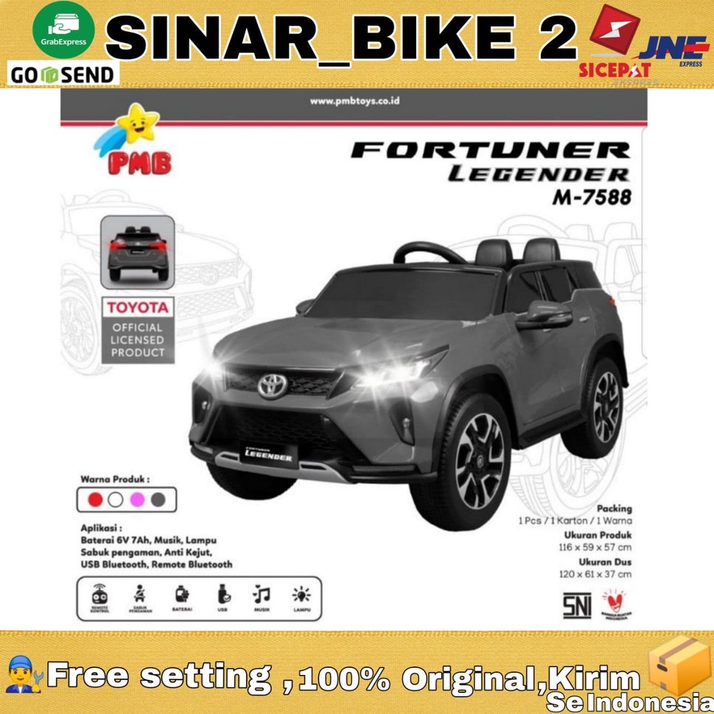 Mobilan Accu PMB Toyota Fortuner Legender M-7588