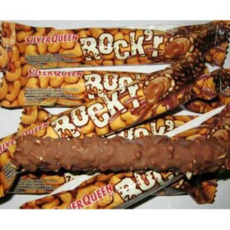 

SILVER QUEEN ROCK'R 22 GRAM / WAFER ROLL ISI COKLAT / SNACK COKELAT