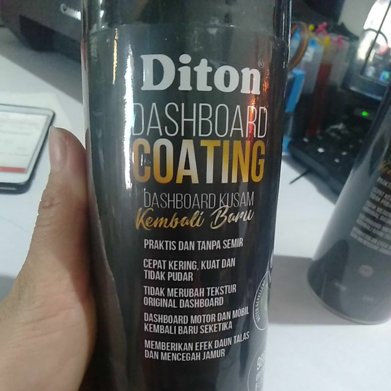 Diton Dasboard Coating 400ml pembersih dashboard diton pembersih dasbor dashbor motor 9800 mobil