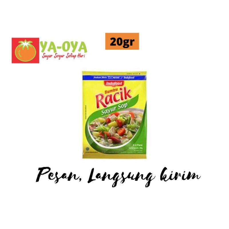 

BUMBU RACIK SAYUR SOP