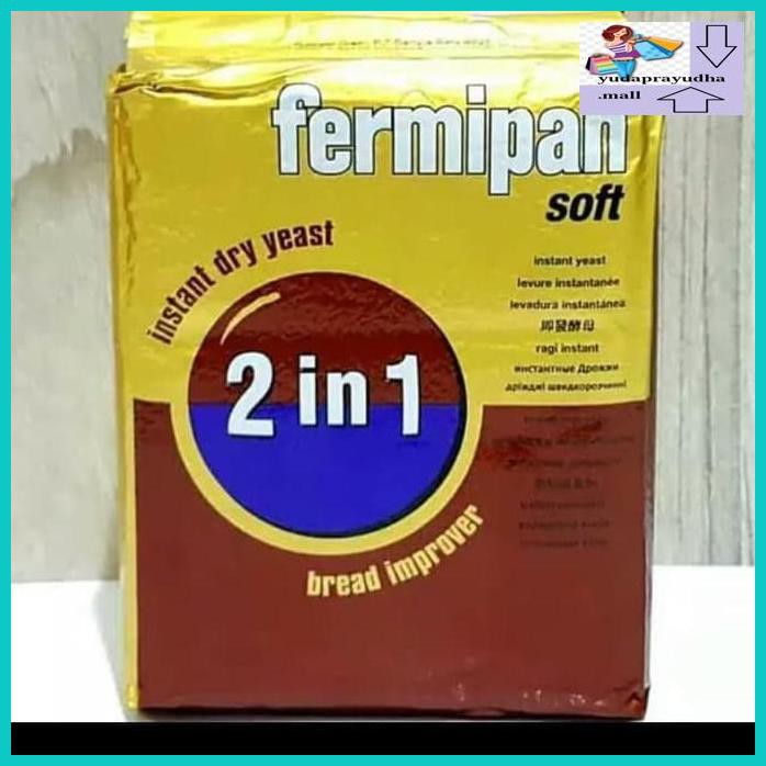

54Etr7U- Fermipan Instant Dry Yeast (2 In 1 +Pelembut) 500 Gr 9Uhhjt7-