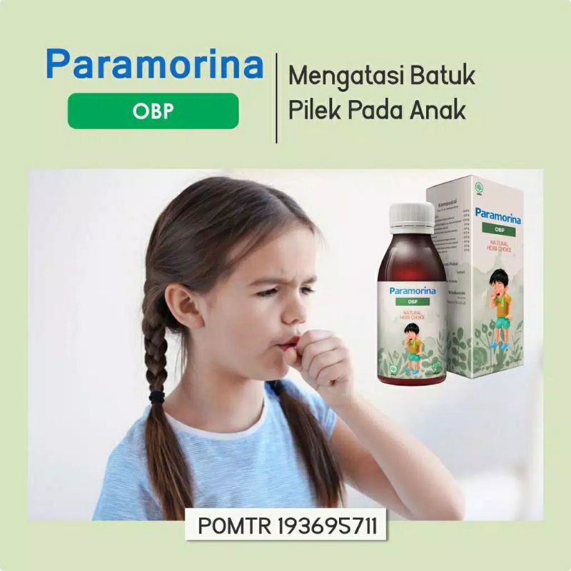 

PAKET 3 BOTOL PARAMORINA OBP Obat Batuk Pilek Anak Herbal