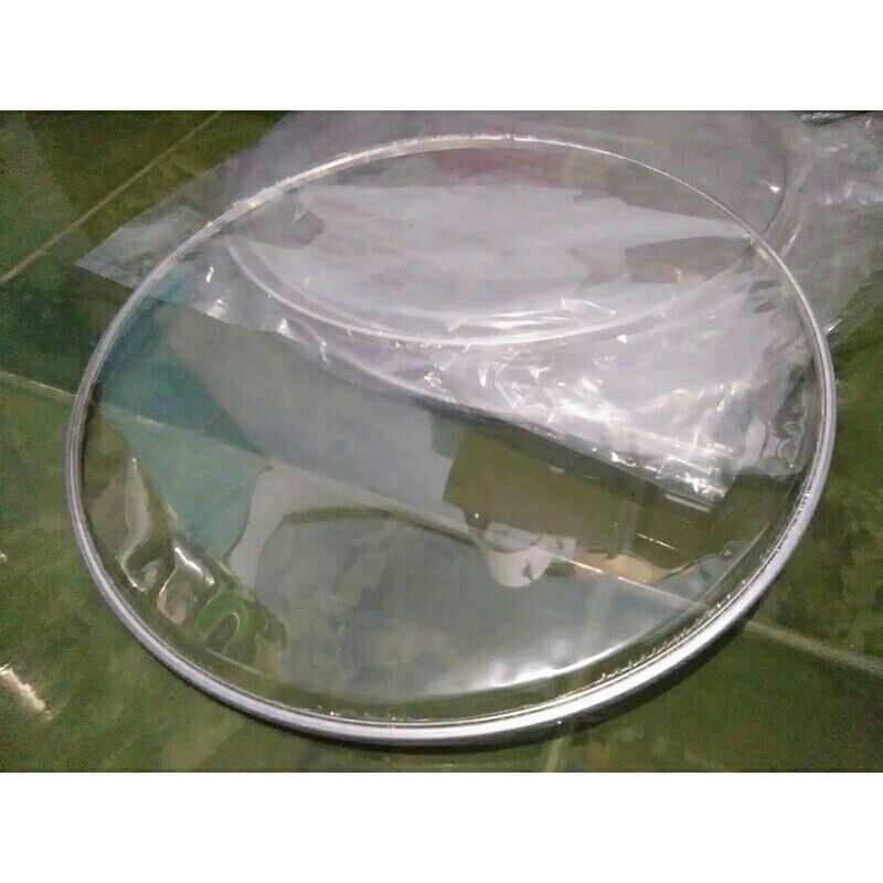 DRUM HEAD bottom 13 inch SNARE SIDE MEMBRAN BAWAH CLEAR BENING TRANSPARAN INCH MADE IN TAIWAN