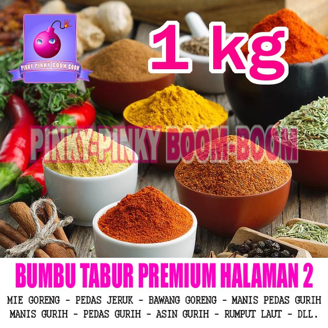 

1kg Bumbu Tabur > 60 Macam Rasa Pilihan 1 kg Halaman 2