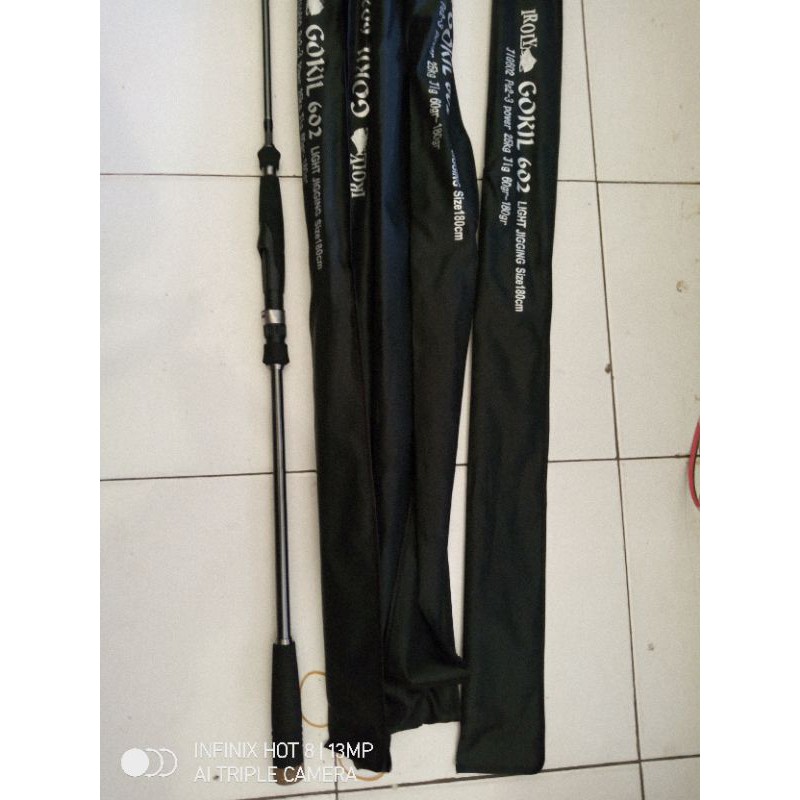 iroly gokil pe 2/3 max 25kg ring guide full fuji