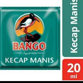 

KECAP MANIS BANGO KEMASAN RENCENG ISI 12 SACHET 20ML. ORIGINAL. HARGA GROSIR.TERMURAH