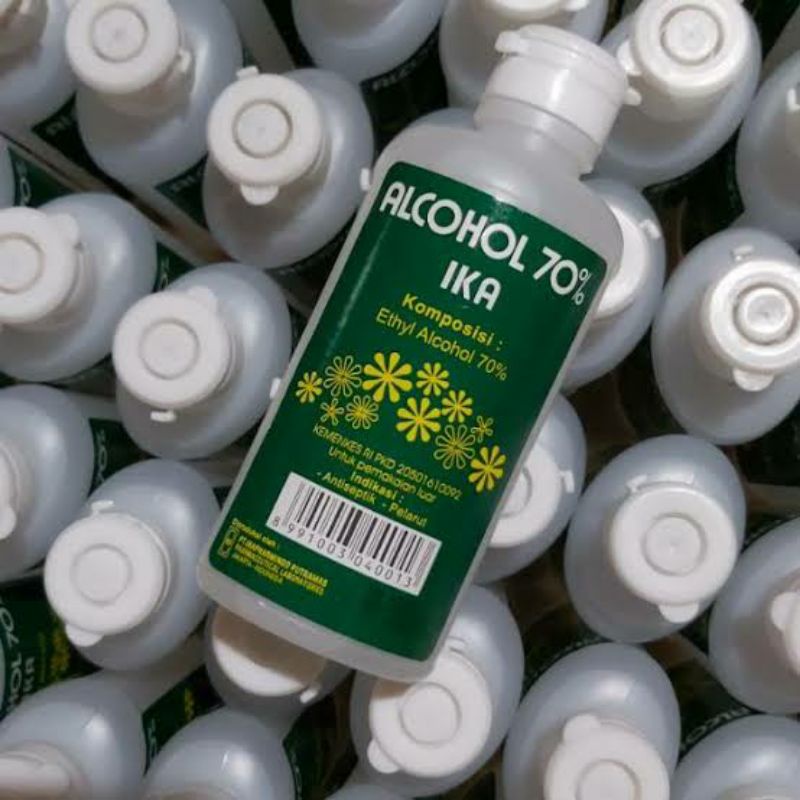 Alkohol Ika 70% Antiseptik & Disinfektan / Anti Infeksi 100 Ml Original Murah