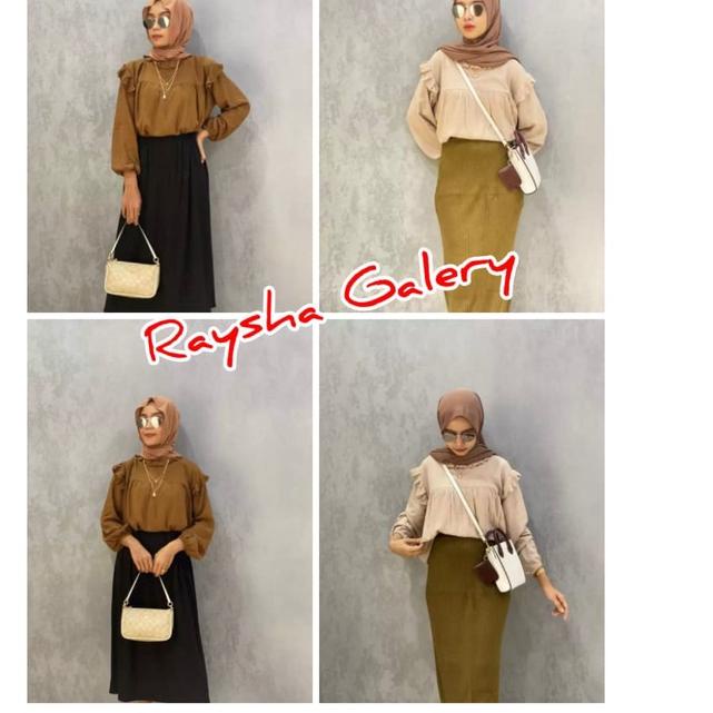 マ DAISY BLOUSE RAYON CRINGKEL  BLUS WANITA KEKINIAN | BLUS WANITA PALING HITS 2021 | BISA