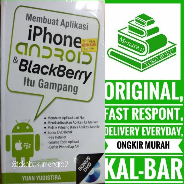 Membuat Aplikasi Iphone Android Dan Blackberry Itu gampang.