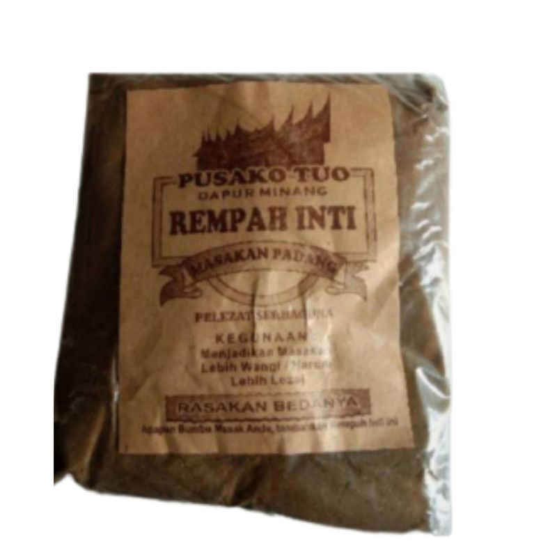 

Pusako Tuo Dapur Minang REMPAH INTI 250 Gram Aneka masakan Padang Pelezat Serbaguna Wangi Harum