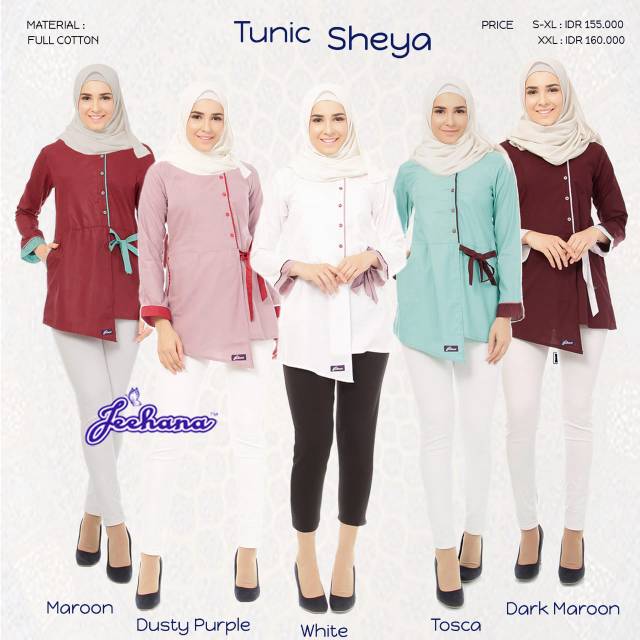 Tunik Sheya Couple By Jeehana Baju Couple Ibu Anak Setelan Anak Shopee Indonesia