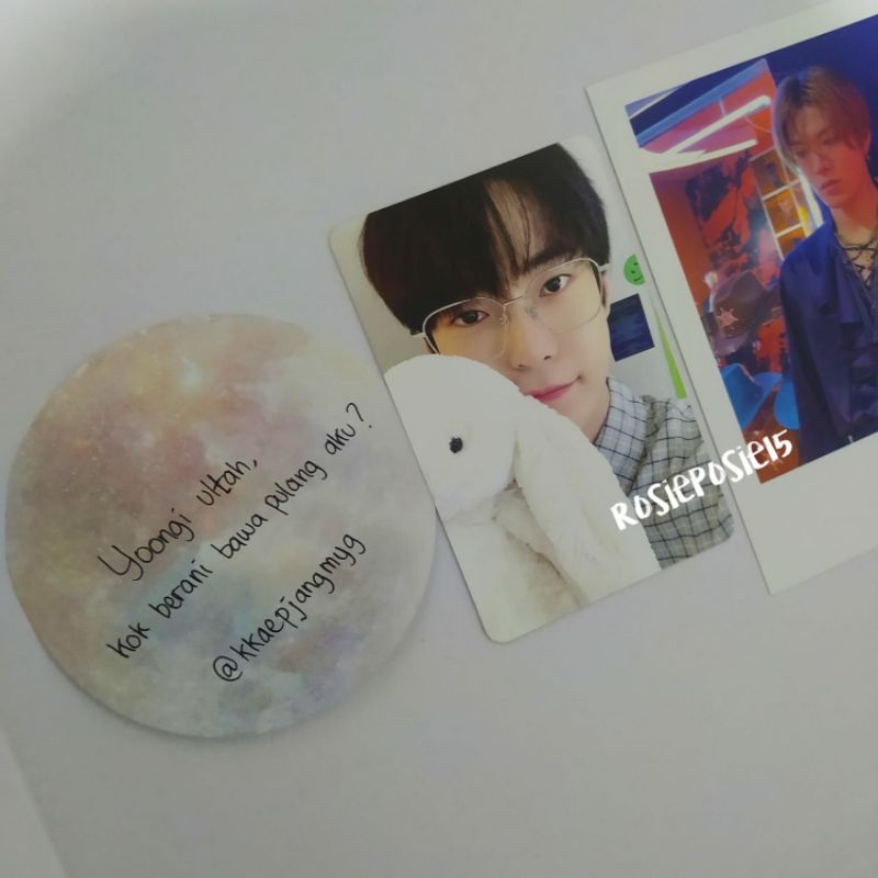 booked pc doyoung boneka ncit + pola event yuta