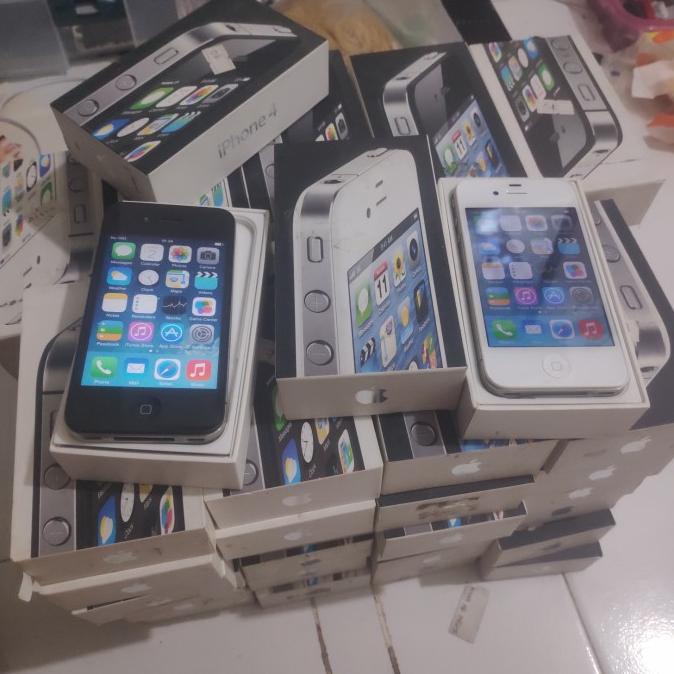 Iphone 4S 8Gb Ex Resmi Ibox Mulus Likenew Brg Baru Stok Lama (Best Seller)