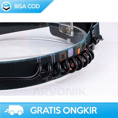 SENTER HEADLAMP 10000 LUMENS TAFFLED CREE XM-L 4 MODE PENERANGAN ORI