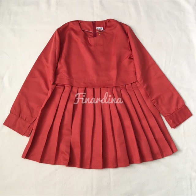 Zenia Tunik // Tunik Rempel Polos