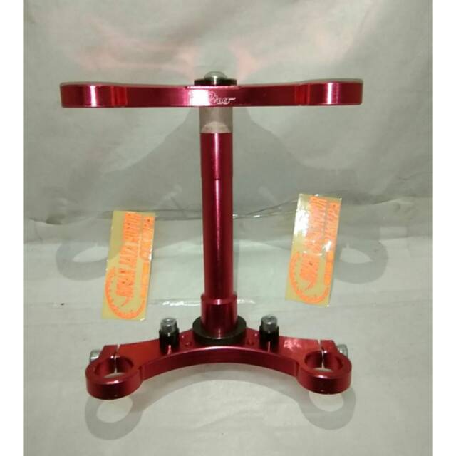 Segitiga drag triple clamp 26 bebek merah