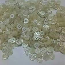 Kancing Baju Gepeng - Kancing Baju Diameter 11mm isi 144pcs