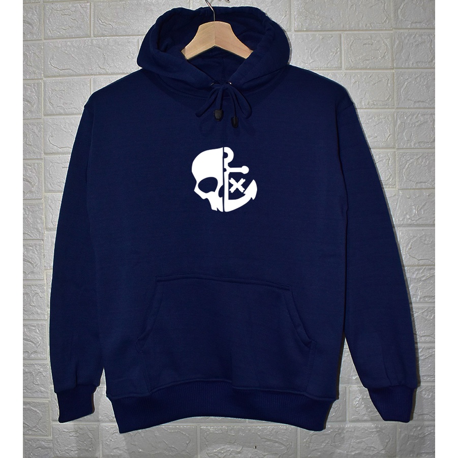 Sweater Hoodie Unisex FLEECE TEBAL Bisa COD