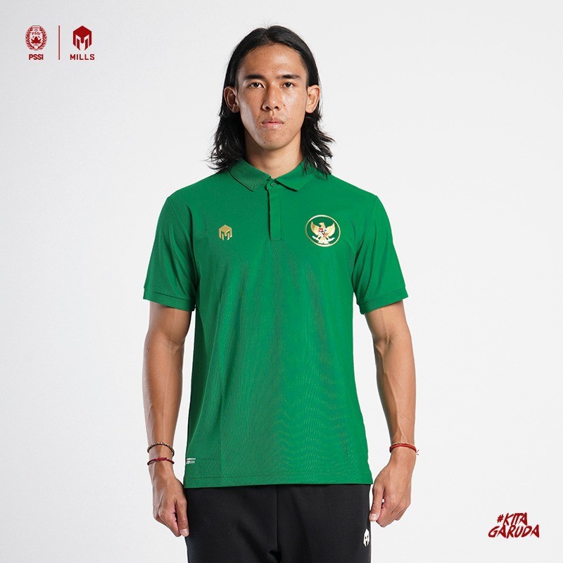 MILLS POLOSHIRT TIMNAS GARUDA INDONESIA