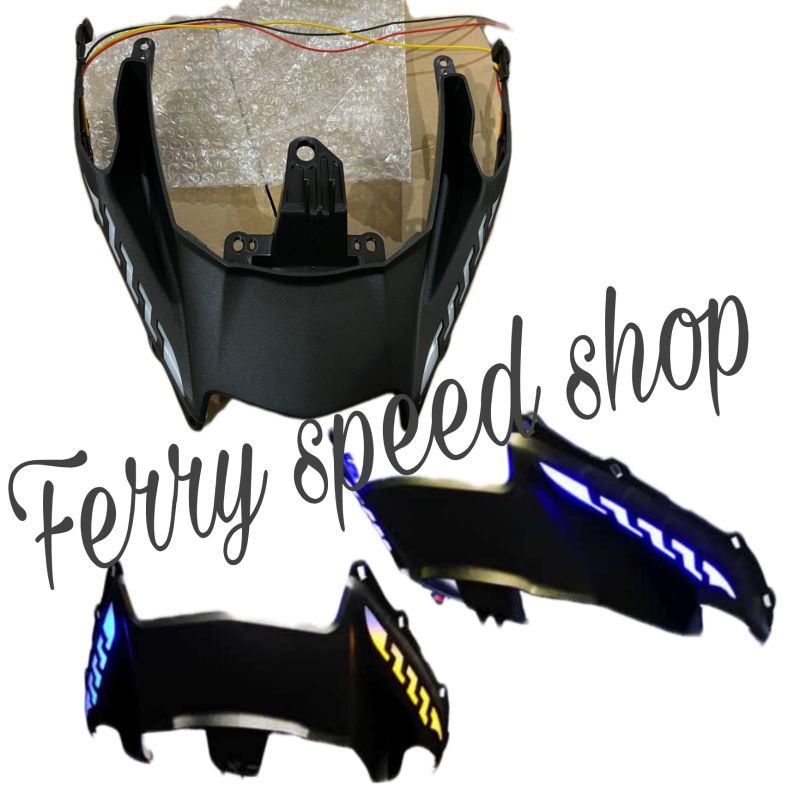 Lampu undertail jpa New aerox connected / lis lampu jpa Aeeox new connected / undertail Aerox new jp