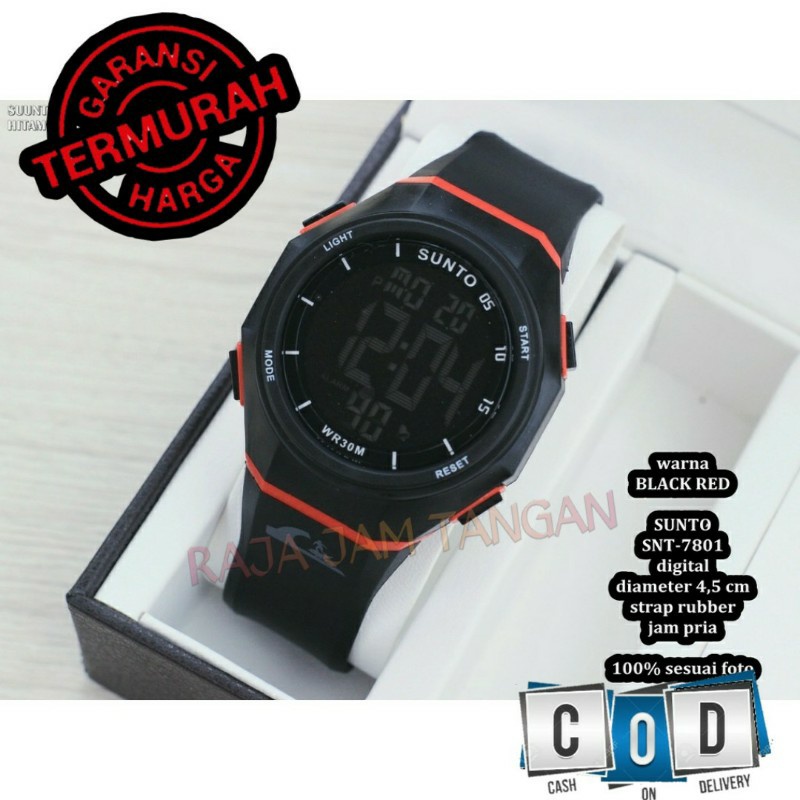 JAM TANGAN DIGITAL OUTDOOR SPORTY MEN WATER RESIST