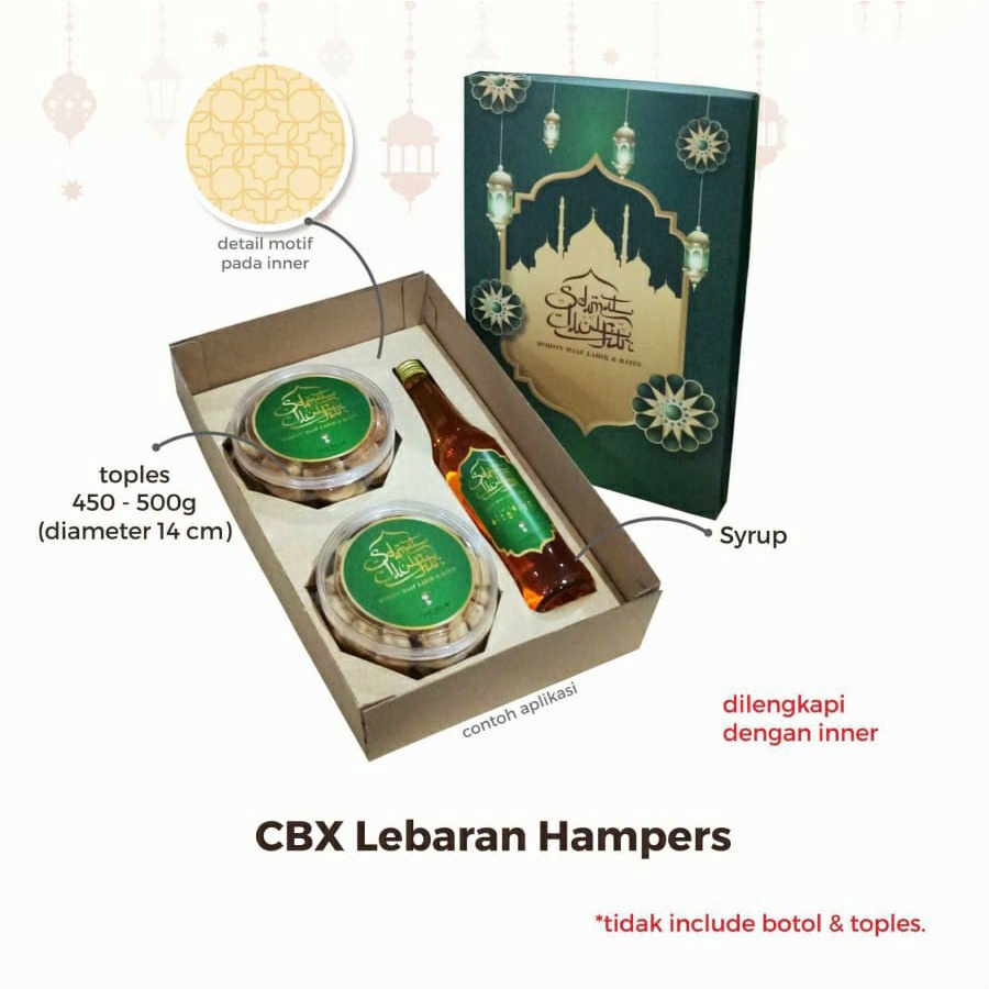 

Jual Box Hampers Lebaran Spesial Idul Fitri Untuk Botol Dan Toples