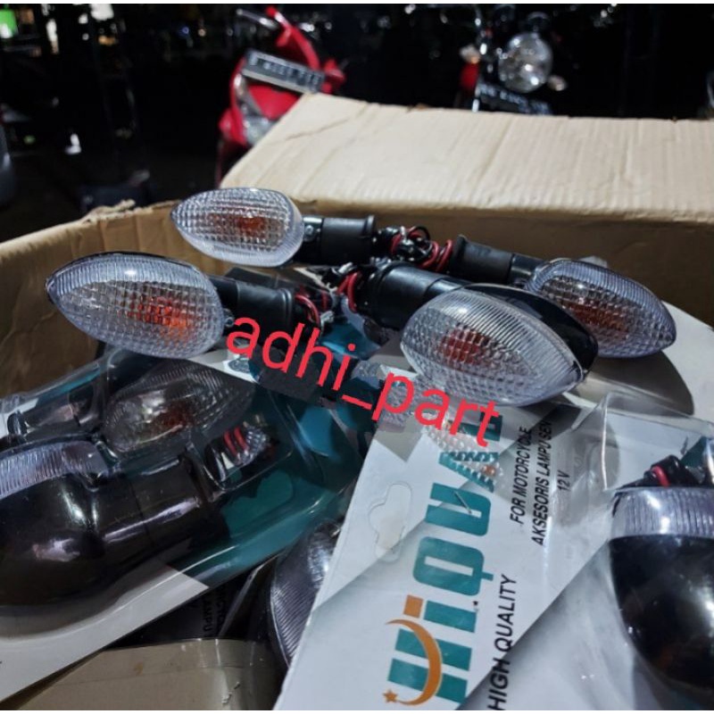 lampu sen sein riting rx king new 2008 4pcs ckd