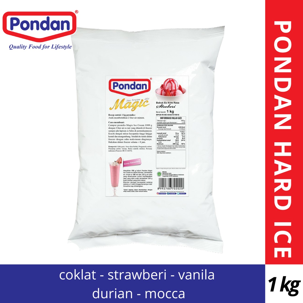 

PONDAN BAHAN ICE CREAM / TEPUNG BUAT ES KRIM / TEMPAT JUAL BUBUK ICE CREAM