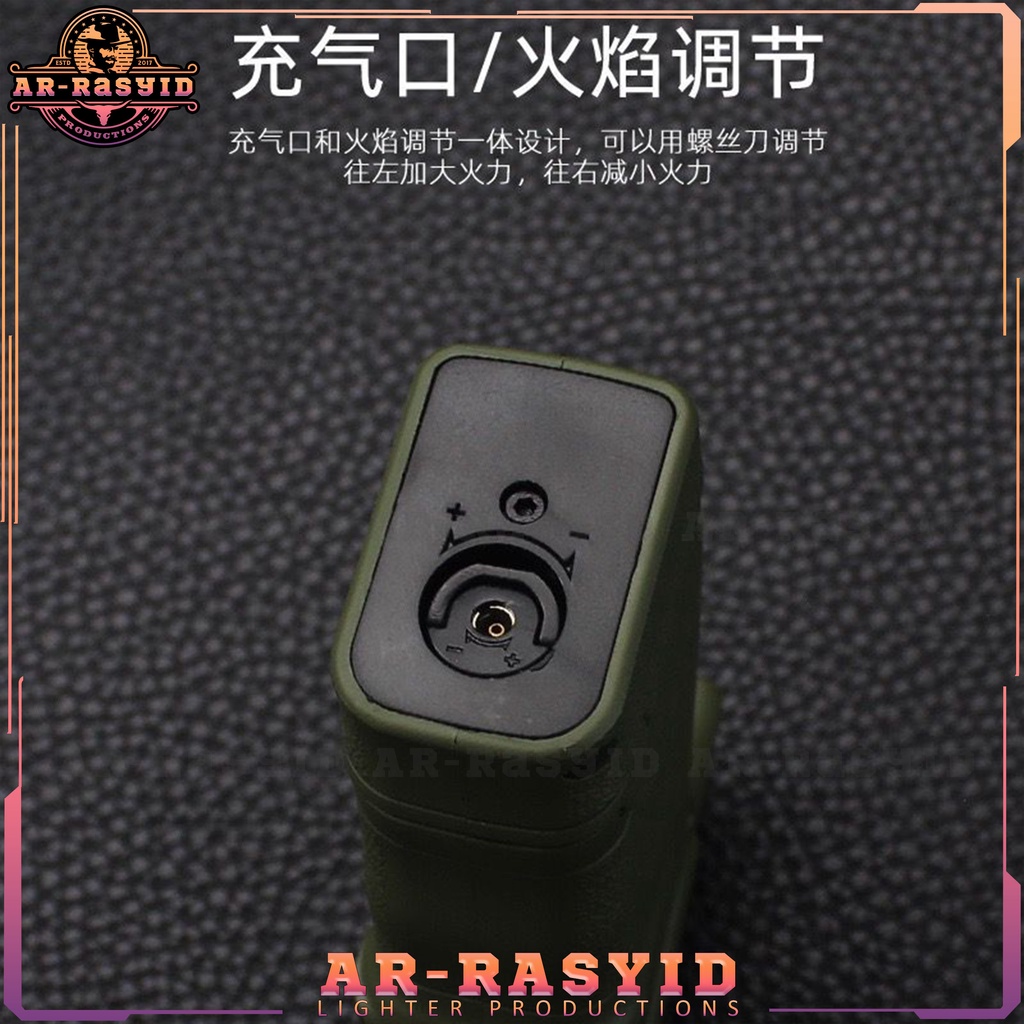 BISA COD Korek Api Pistol Hellcat 2 Api Bara Las Gas Zhong Long PS-033B-1