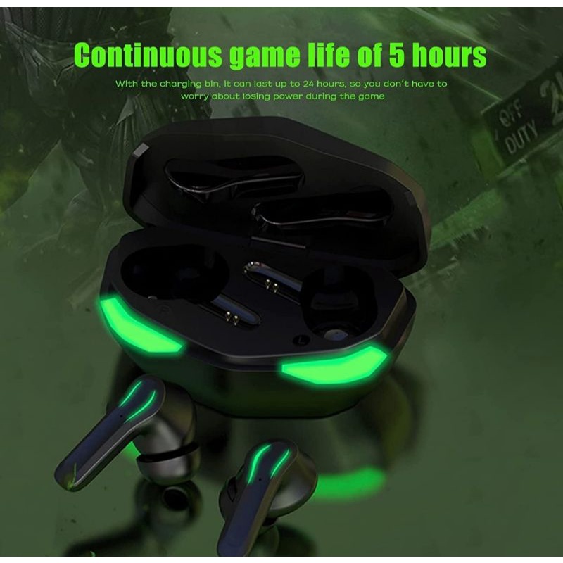 TWS Gaming Earbuds JX17 Cool Lights Endless Fun Born For Games