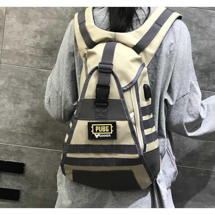 Tas Ransel Sekolah Usb Backpack pubg level 1