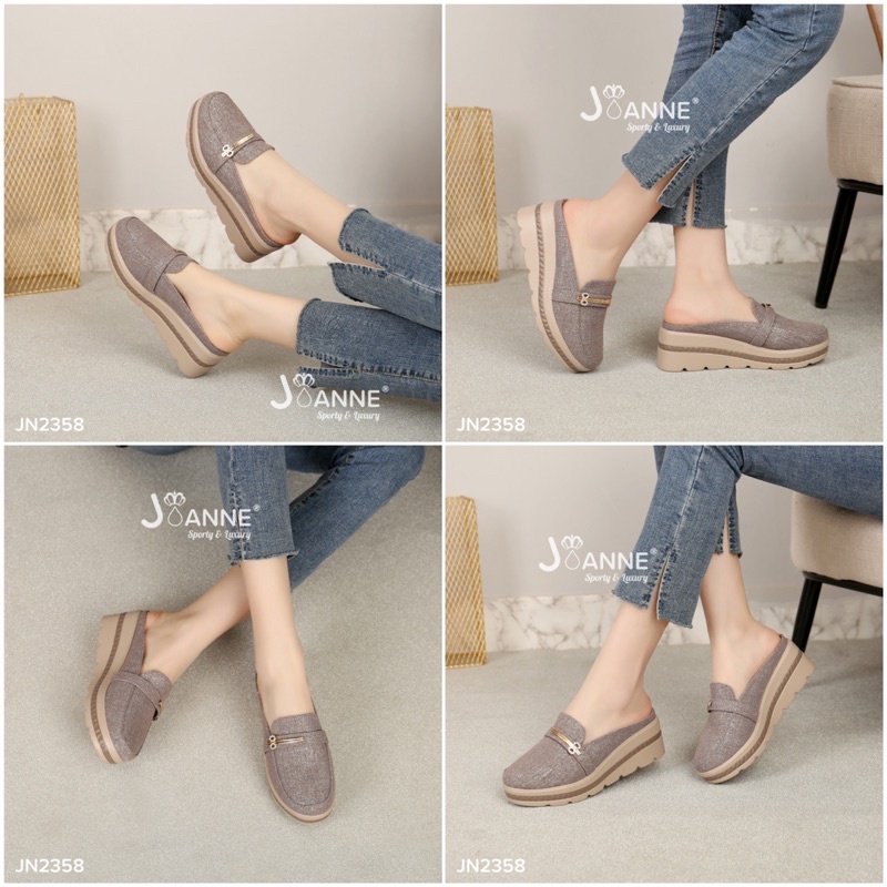 RESTOCK! [ORIGINAL] JOANNE Wedges Shoes Sepatu Wanita #JN2358