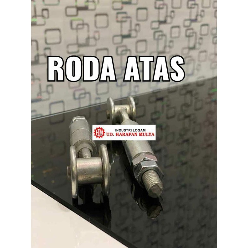 Roda Atas Pintu Besi Handerson