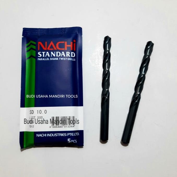 Mata Bor NACHI 10 mm - Mata Bor Besi HSS - NACHI 10,0 MM