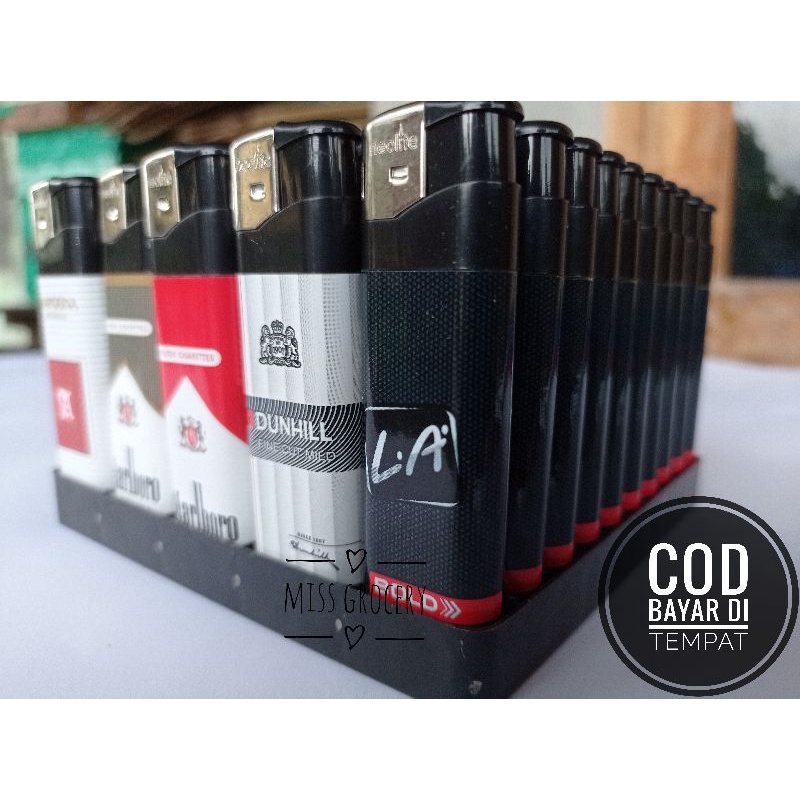 (50pcs)Korek Api Gas Pemantik Magnet Motif Gambar Murah Grosir