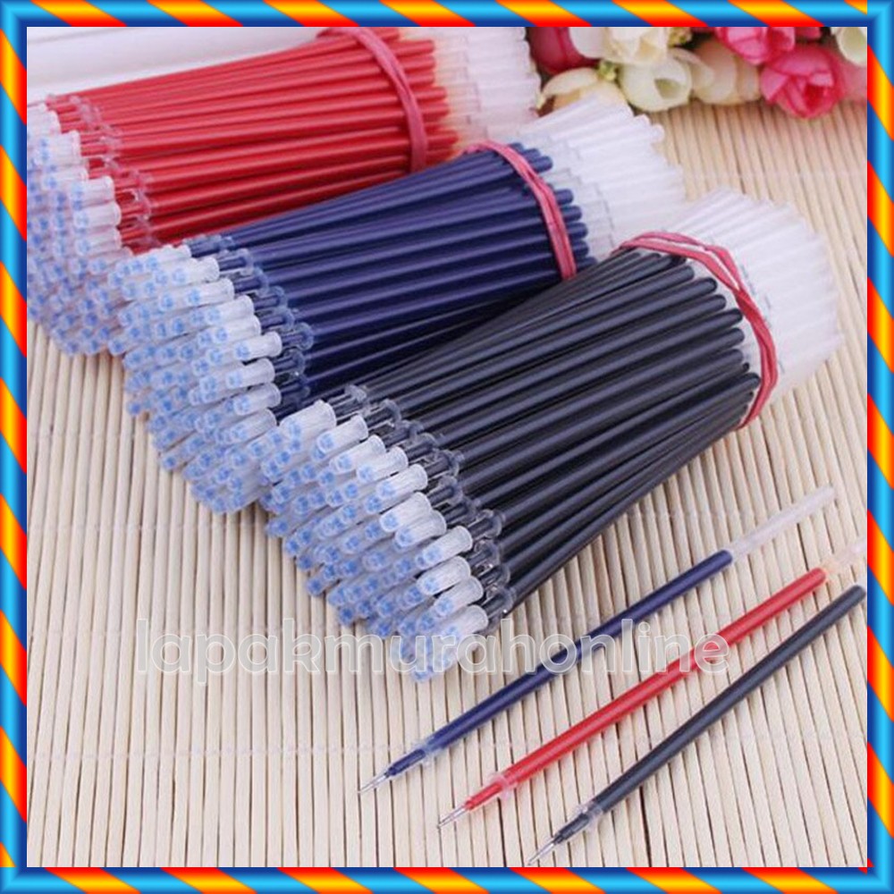 Refill Tinta Pulpen Cair / Tinta Pena Cair Biru Hitam Merah / Alat Tulis Sekolah