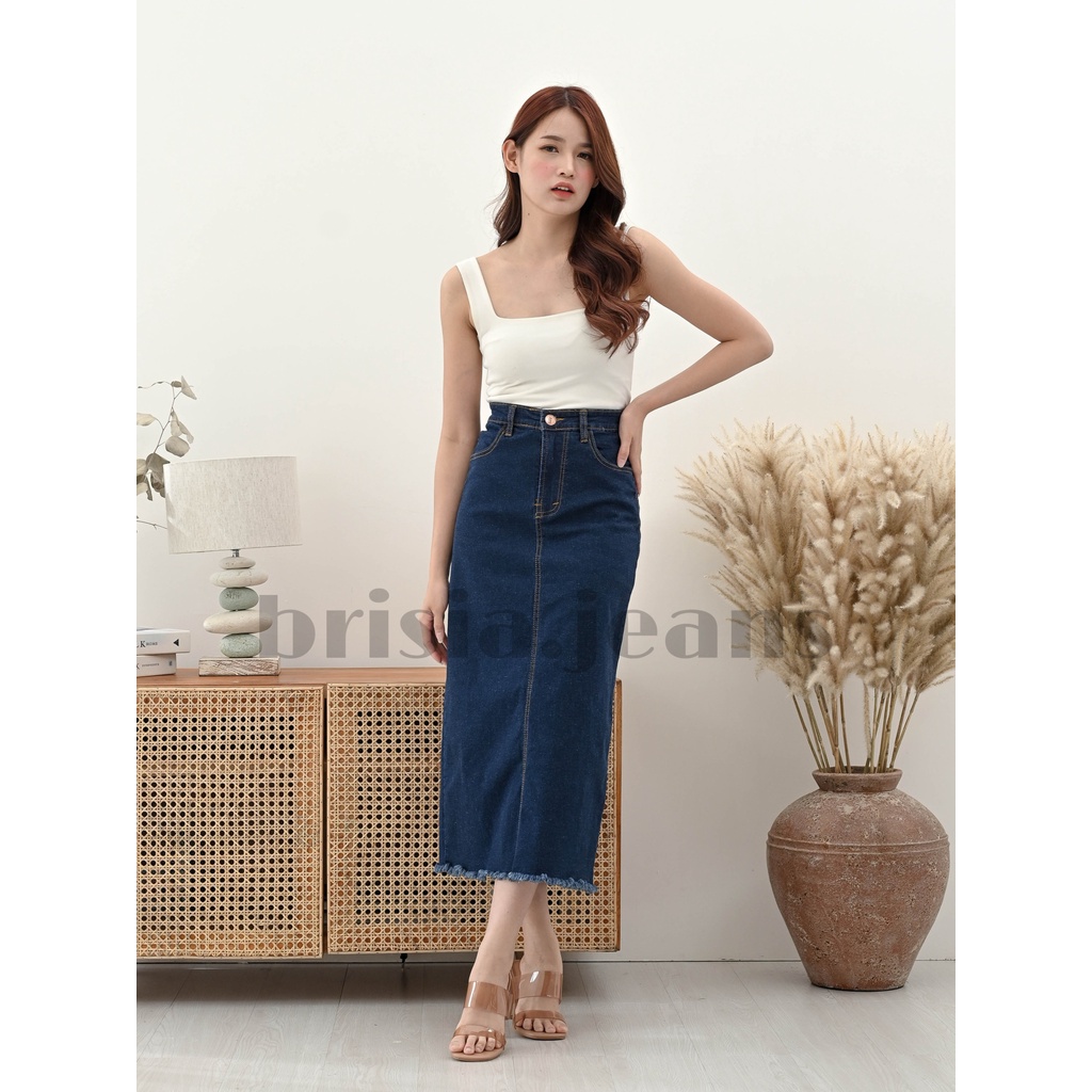 [SIZE 28-33] 4 WARNA - CHELSEA Skirt Jeans 7/9 Rawis