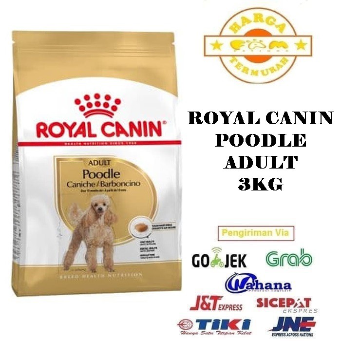 Royal Canin Poodle Adult 3 Kg - Makanan Anjing /Dog Food / Pudel