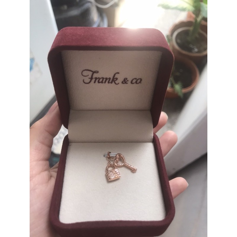 Frank And Co Lock and Key Pendant