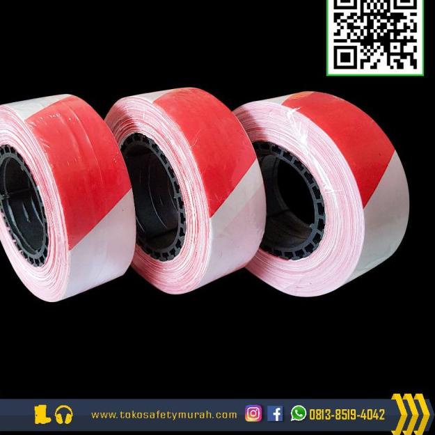 

♢ Police Line Barricade Tape Garis Polisi Safey Line 2" x 300 mtr - Kuning Hitam ☈