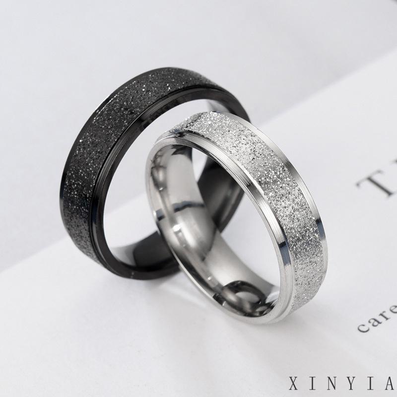 Cincin Bahan Stainless Steel Model Sederhana