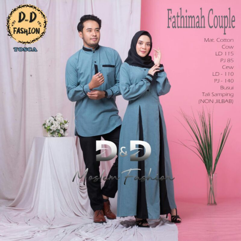 FATIMAH BAJU COUPLE /SARIMBIT MUSLIM FASHION TERBARU BY DnD