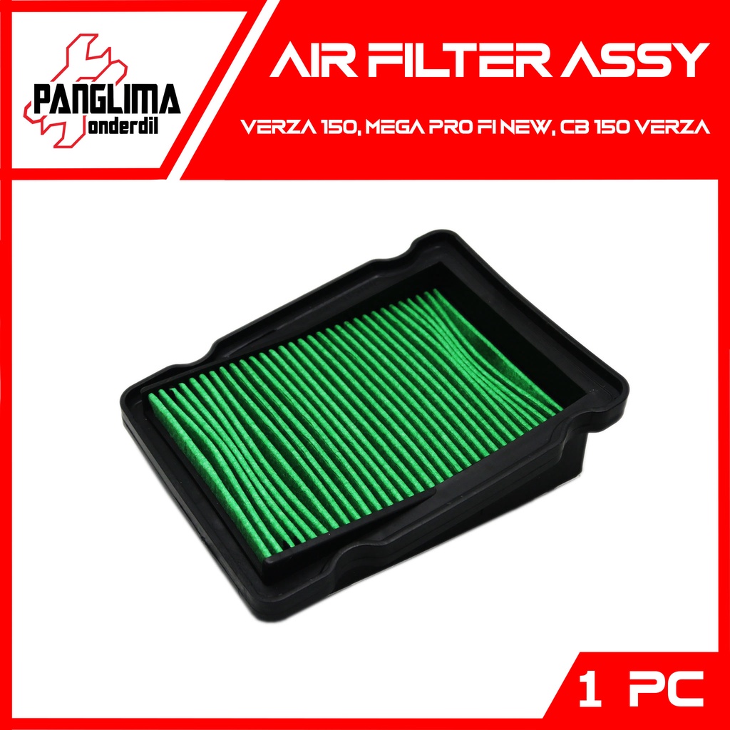 Filter Udara Verza 150 &amp; Mega Pro New FI &amp; CB 150-CB150 Saringan-Busa Air Assy Assy