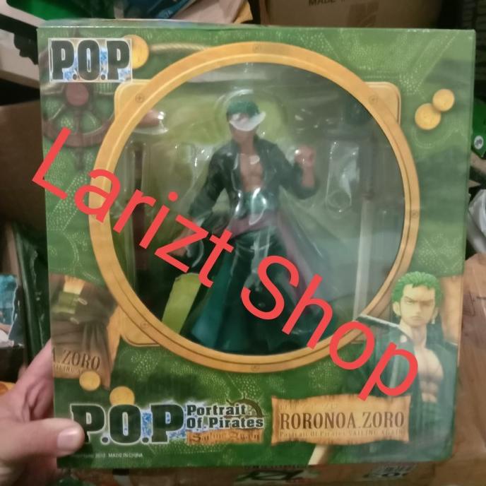 Promo Megahouse Pop Roronoa Zoro New World Edition Sailing Again One Piece Promo