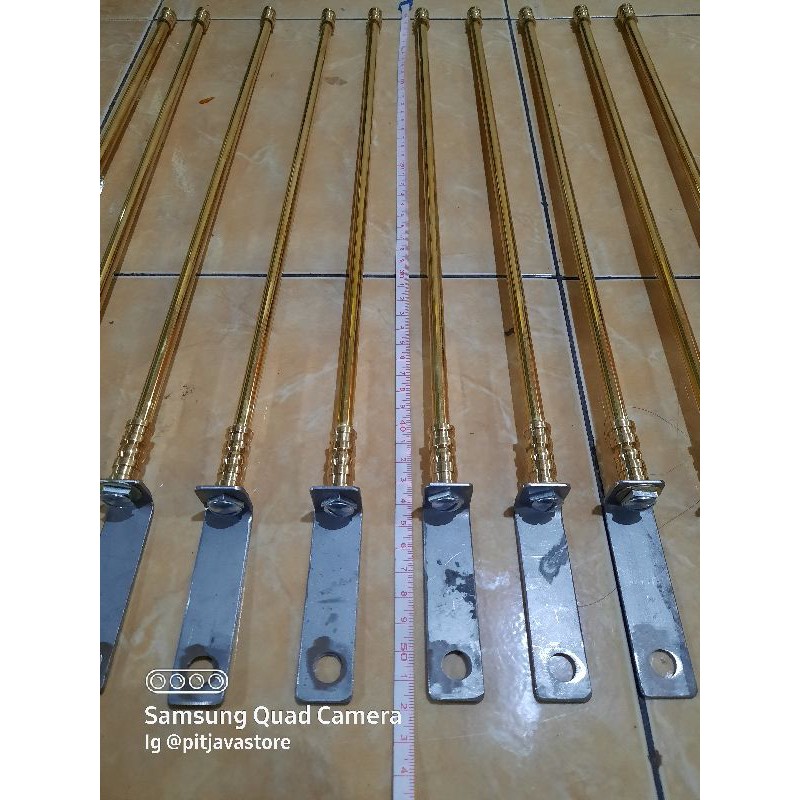 tiang bendera sepeda ontel