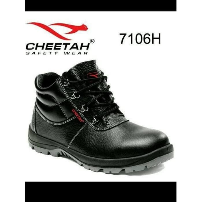 sepatu safety cheetah 7106h  shoes safety cheetach 7106 h