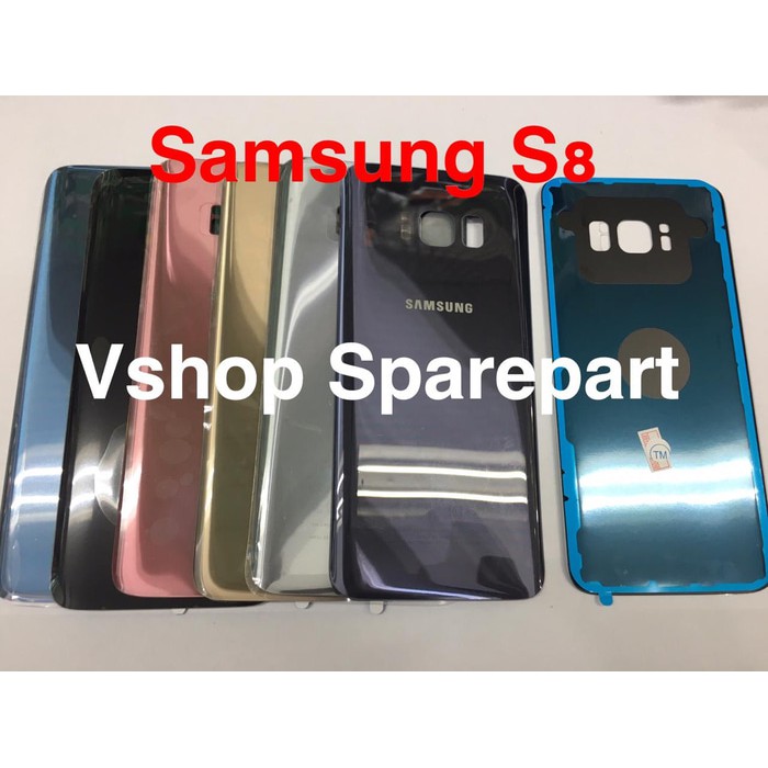 Backdoor Back Door Tutupan Baterai Casing Belakang Samsung S8 G950